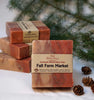Handmade Natural Soap Bar, Vegan, Fall Farm Market, Cold Process, Olive Oil & Shea Butter Body Soap