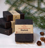 Handmade Natural Soap Bar, Vegan - Sherlock, Vanilla Clove, Cold Processed, Olive Oil & Shea Butter Body Soap