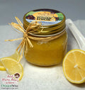 Aunt Mary Annes Authentic Country Lemon Pie Sugar Scrub for Body Pampering Organic Oils