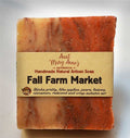 Handmade Natural Soap Bar, Vegan, Fall Farm Market, Cold Process, Olive Oil & Shea Butter Body Soap