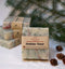 Handmade Natural Soap Bar, Vegan, Holiday Cheer, Cold Process, Olive Oil & Shea Butter Body Soap