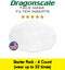 Dragonscale Fabric Face Mask Filters