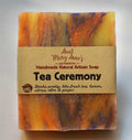 Handmade Natural Soap Bar, Vegan, &quot;Tea Ceremony&quot;, Cold Processed, Olive Oil & Shea Butter Body Soap Gift w/ Green Tea, Homemade in the USA