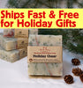 Stocking Stuffer Christmas Soap Gift, Vegan, Holiday Cheer, Bulk Savings, Cold Process, Olive Oil & Shea Butter Body Soap